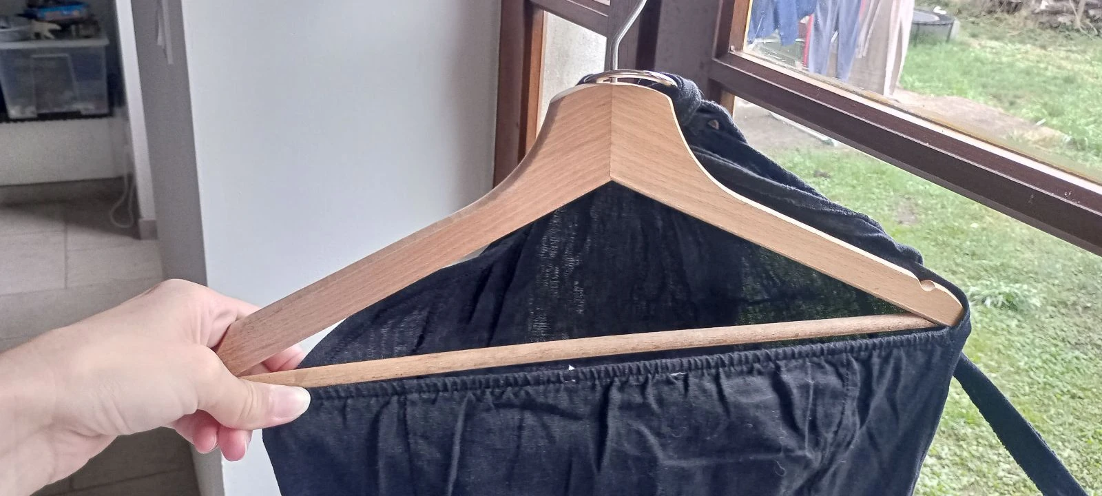 Lange zwarte jurk maat S camaïeu zeer goede staat – photo 9